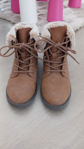 Bottines à lacets