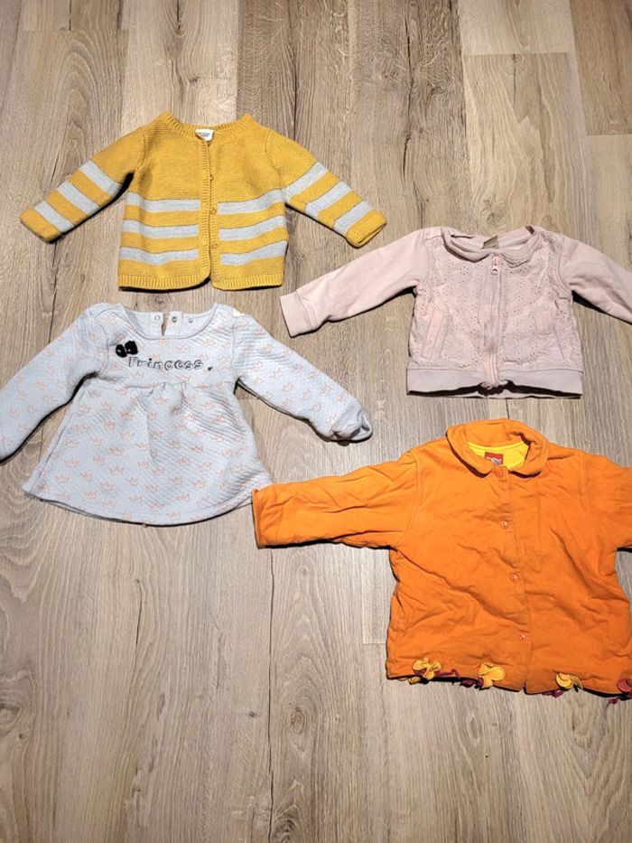 Gilet pull 18 mois fille