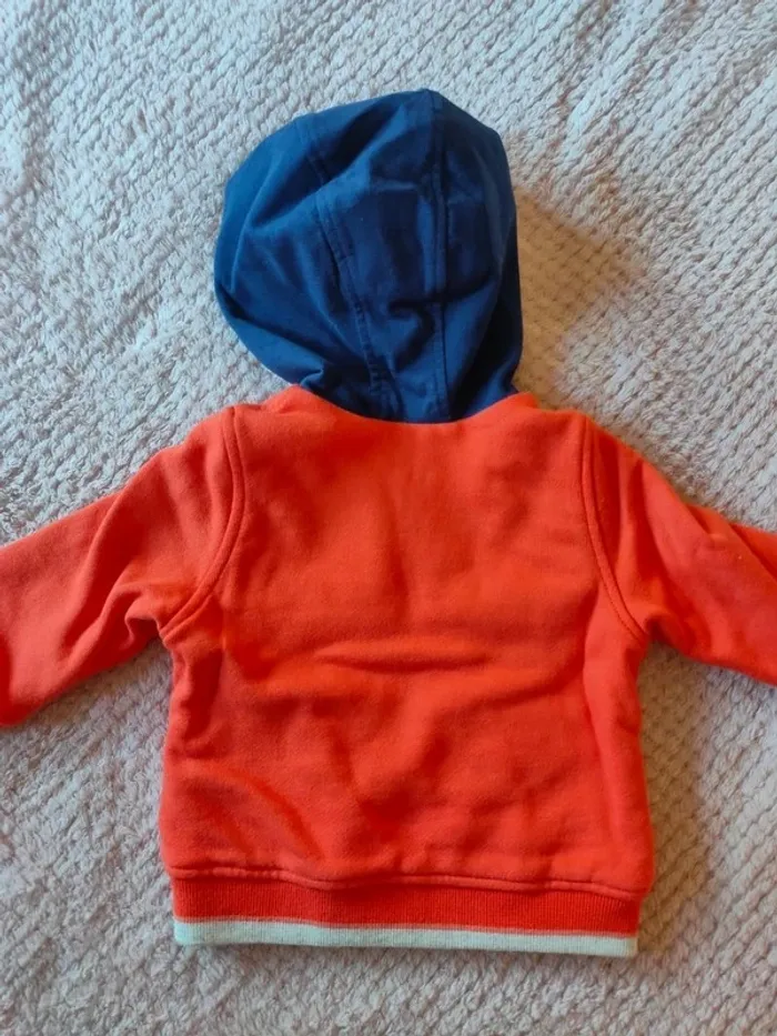Gilet réversible Catimini 6 mois - photo numéro 3