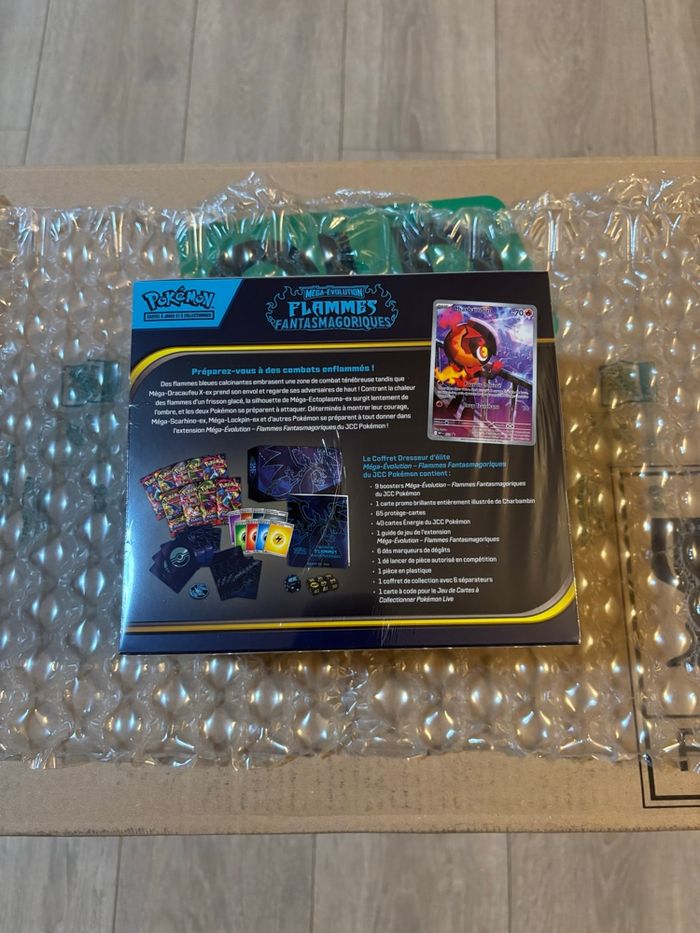 Coffret Dresseur d’Élite - Flammes Fantasmagoriques - Pokémon ME02 - photo numéro 2