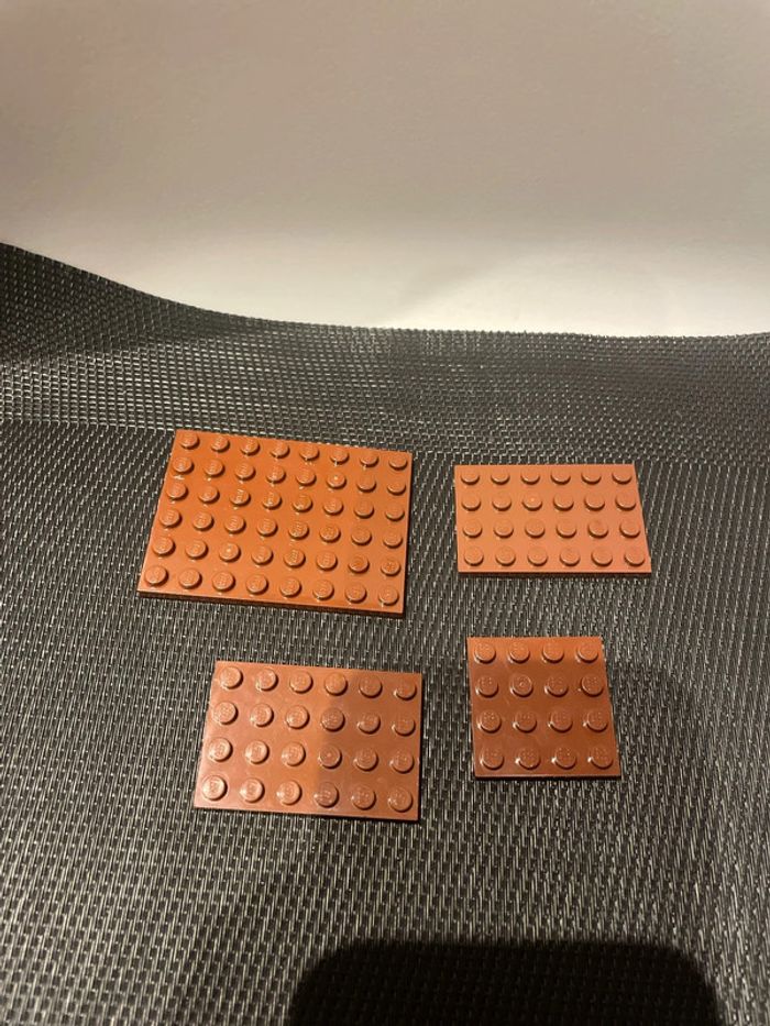 Lego lot plaques base marron lego officiel pièces détachées city creator ideas star wars