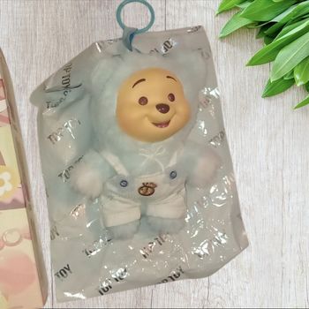 Peluche porte clefs labubu winnie l'ourson