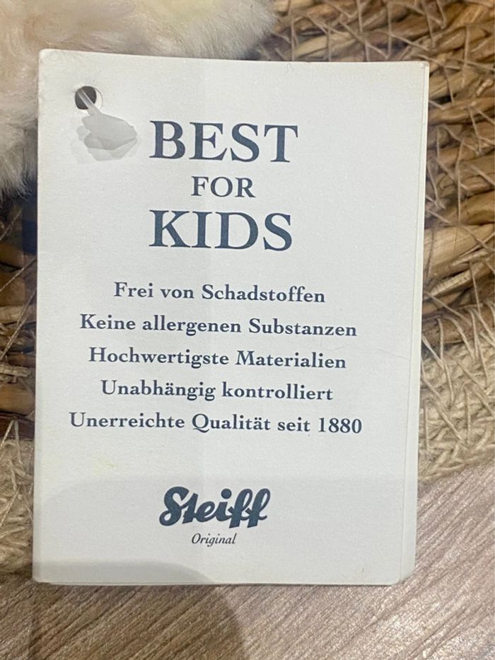 Peluche mouton steiff neuve - photo numéro 6