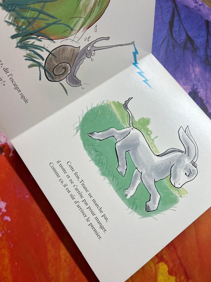 Livre enfant : Titane et l'escargot rapide - photo numéro 4