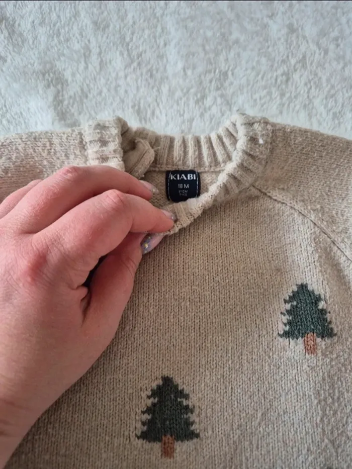 Pull sapin 18 mois kiabi - photo numéro 2
