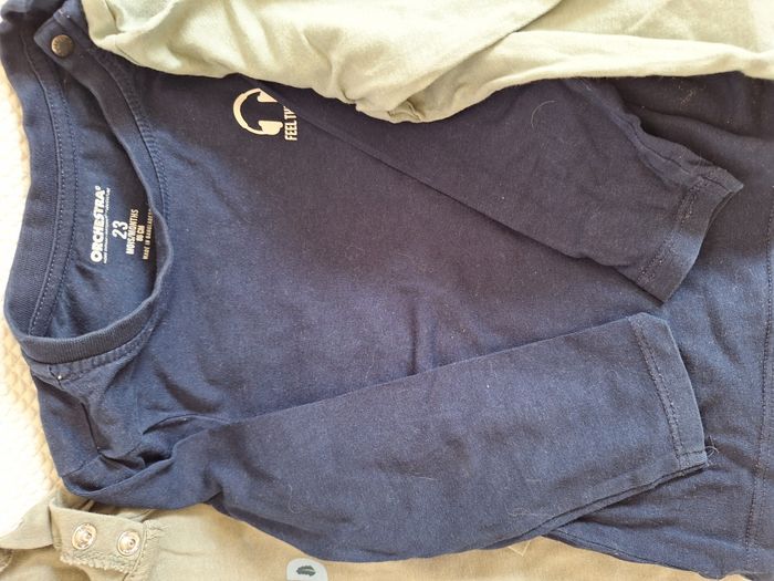 Lot de 3 tee shirts garçon 23/24 mois - photo numéro 3