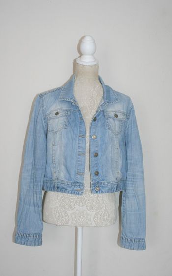 Veste en jeans Camaïeu taille petit 46