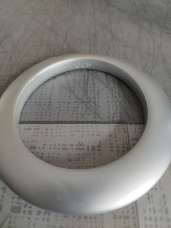 Superbe bracelet vintage CCB gris argenté - photo numéro 2