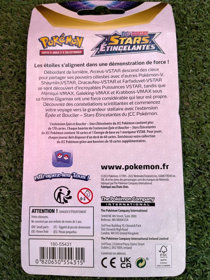 Artset Blister Booster EB 09 stars étincelantes - photo numéro 9