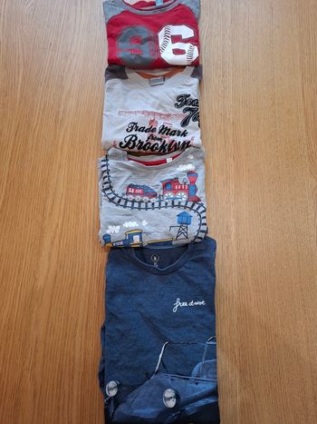Lot 4 t-shirts ML