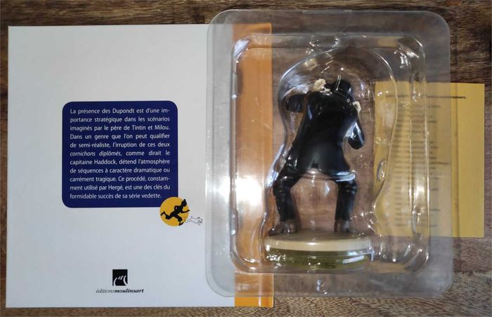 Dupond engoncé Collection Figurine tintin + Livret - photo numéro 2