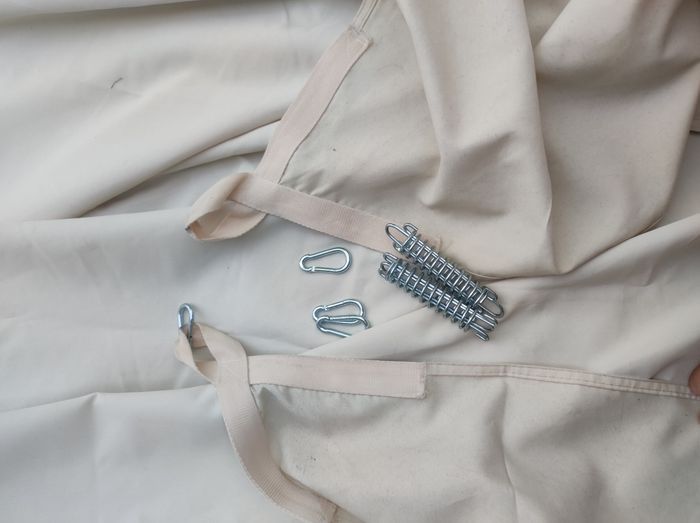 Voile, toile d'ombrage crème 2x3m - photo numéro 5