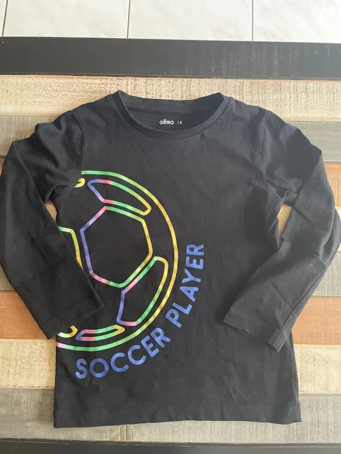 T-shirt manche longue 5 ans