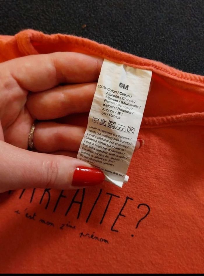 Tee shirt 6mois ML - photo numéro 3