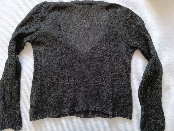 Pull gris anthracite Popcorn Taille S - photo numéro 6