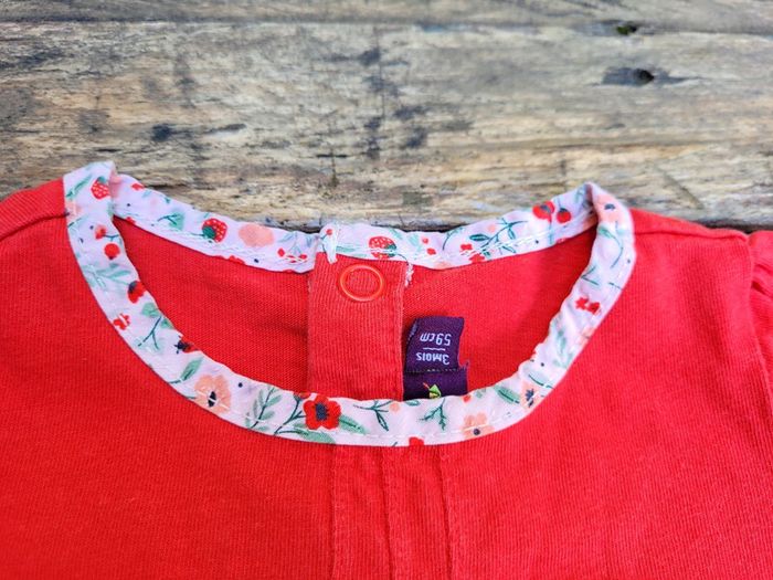 Superbe ensemble Sergent Major, 3 mois, salopette 💐 et tee-shirt manches longues 🐭 - photo numéro 12