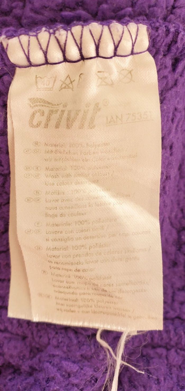 Veste polaire violet TS 36 Crivit - photo numéro 4