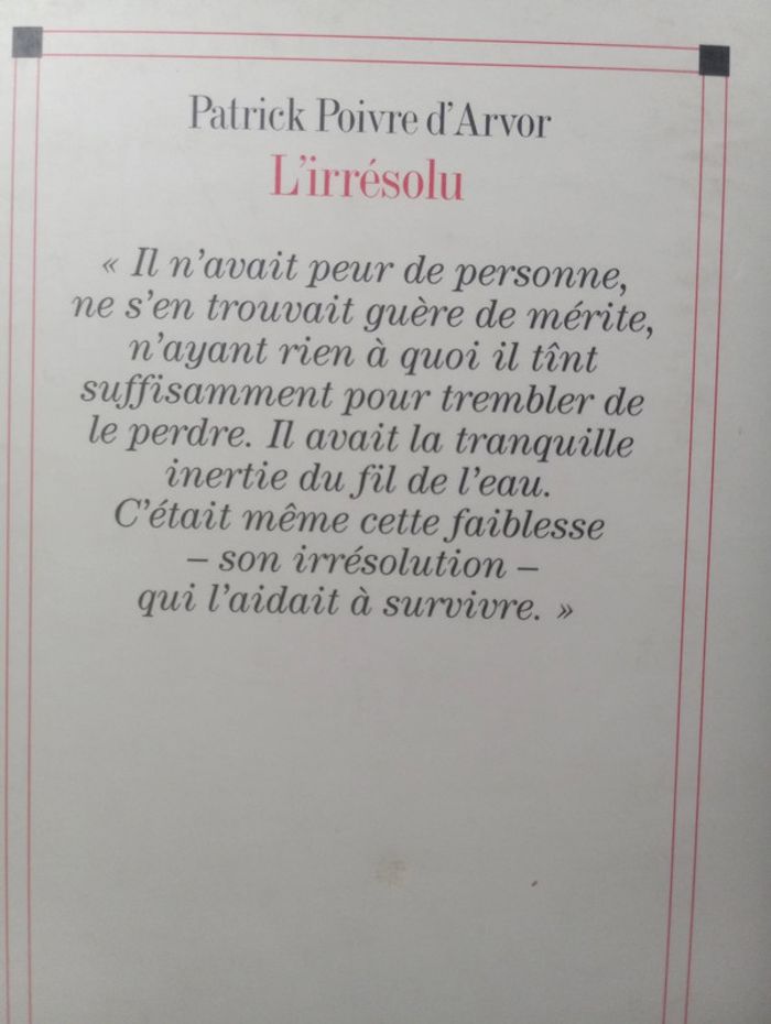 Patrick Poivre d'Arvor - L'irrésolu - photo numéro 3