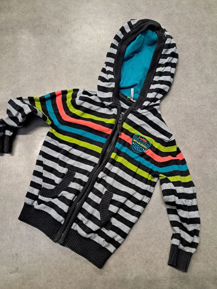 gilet veste garcon 4 ans orchestra