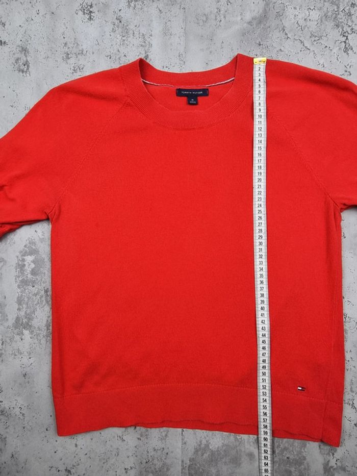 Pull léger manches courtes Tommy Hilfiger – Taille M Femme (mesures en photos) - photo numéro 6