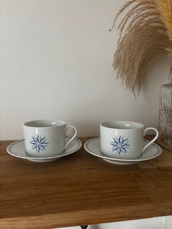 Duo tasses et soucoupes pierre balmain