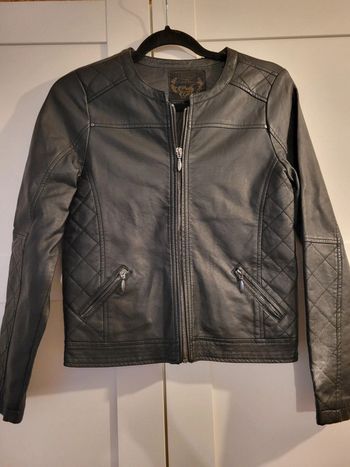 Veste simili cuire