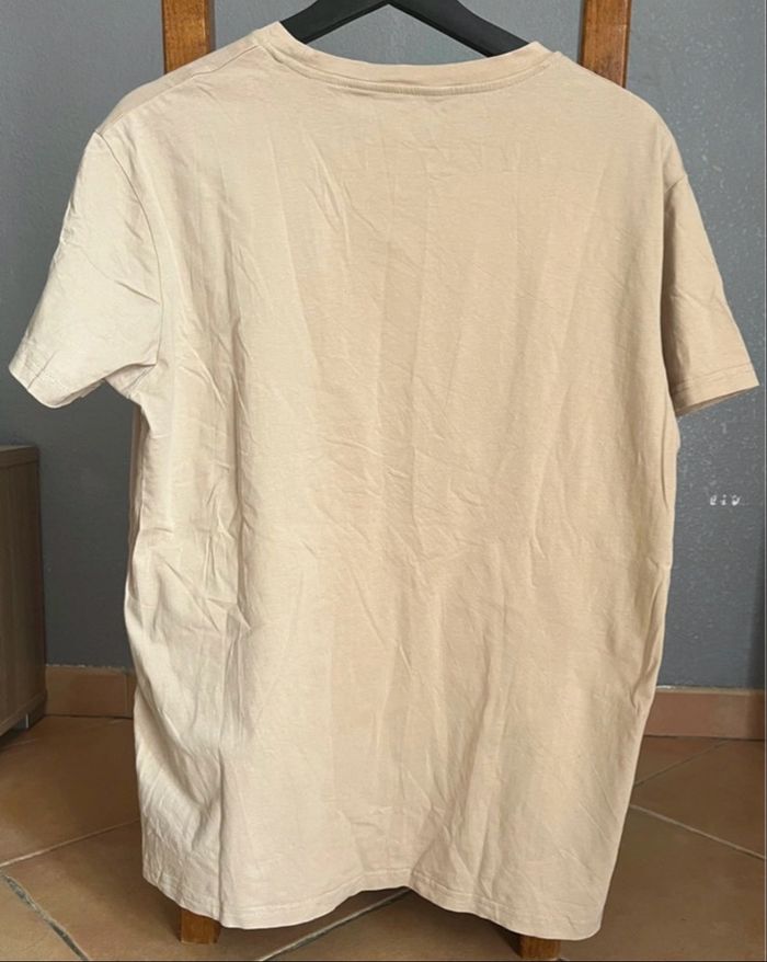 T-shirt beige simple homme - photo numéro 2