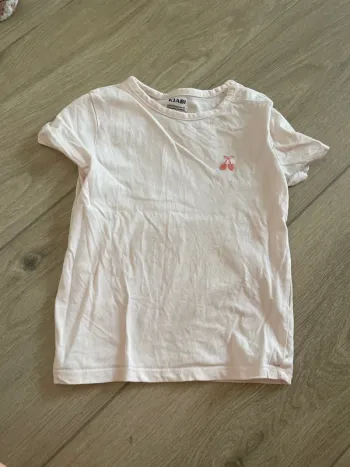 T shirt rose pale Kiabi cerise