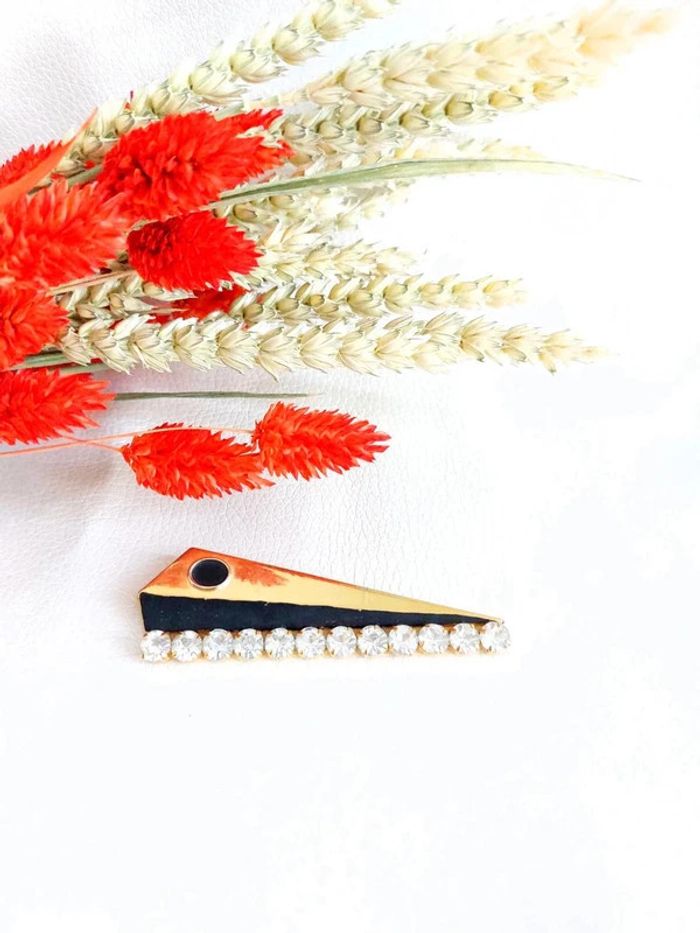 Broche vintage classique doré - photo numéro 6