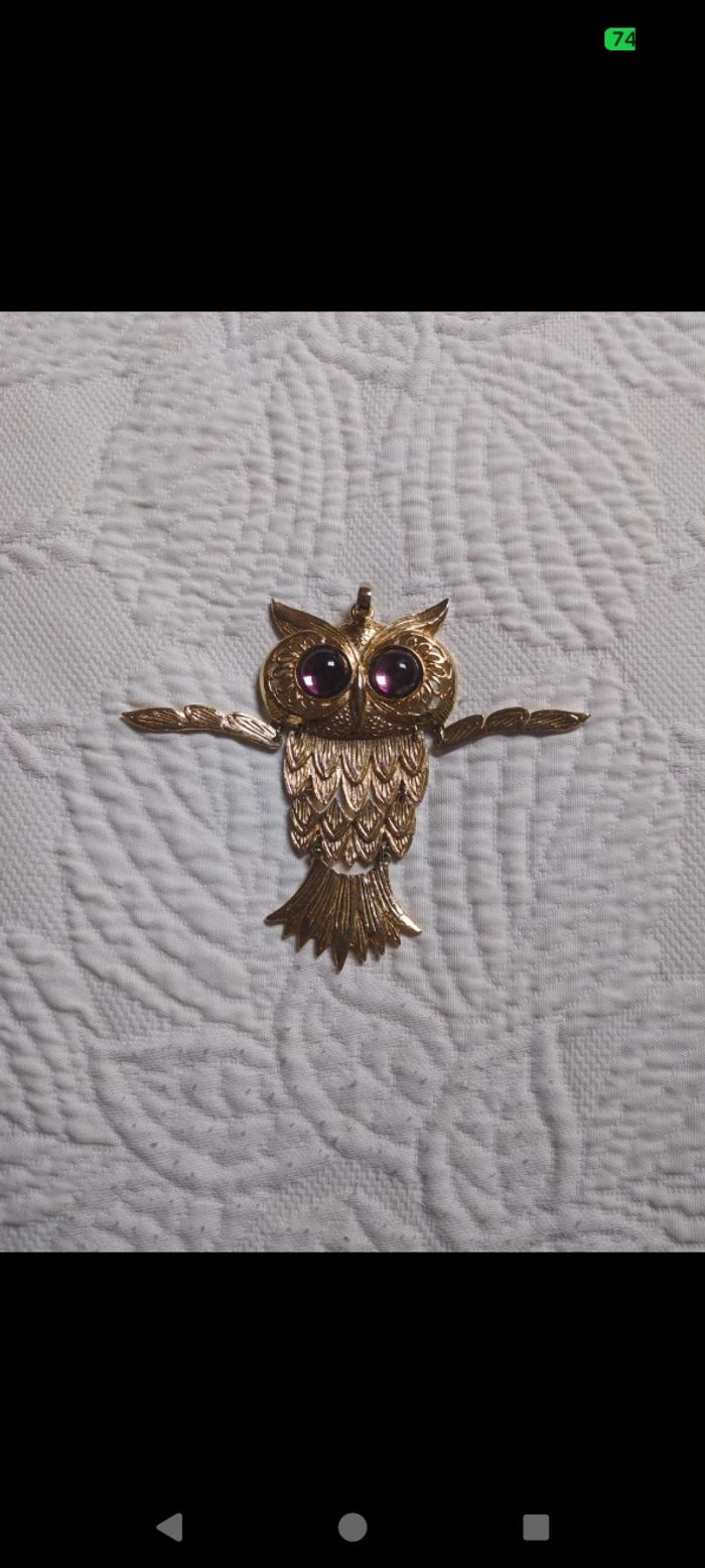 Pendentif Hibou - photo numéro 5