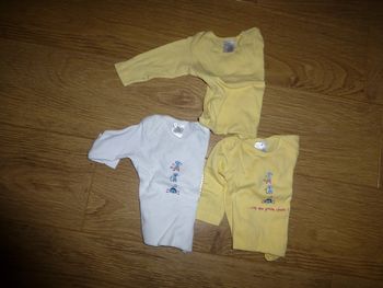 Lot de 4 bodies manches longues