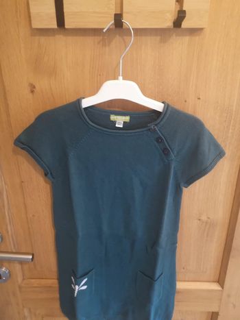 Robe d'hiver en bleu Verbaudet 6 ans