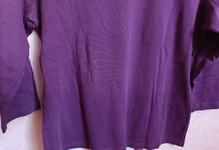 Haut " Bréal" violet T.3(40) - photo numéro 8