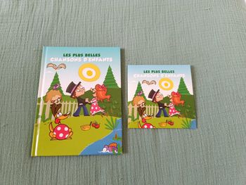 Livre + CD les plus belles chansons d'enfants