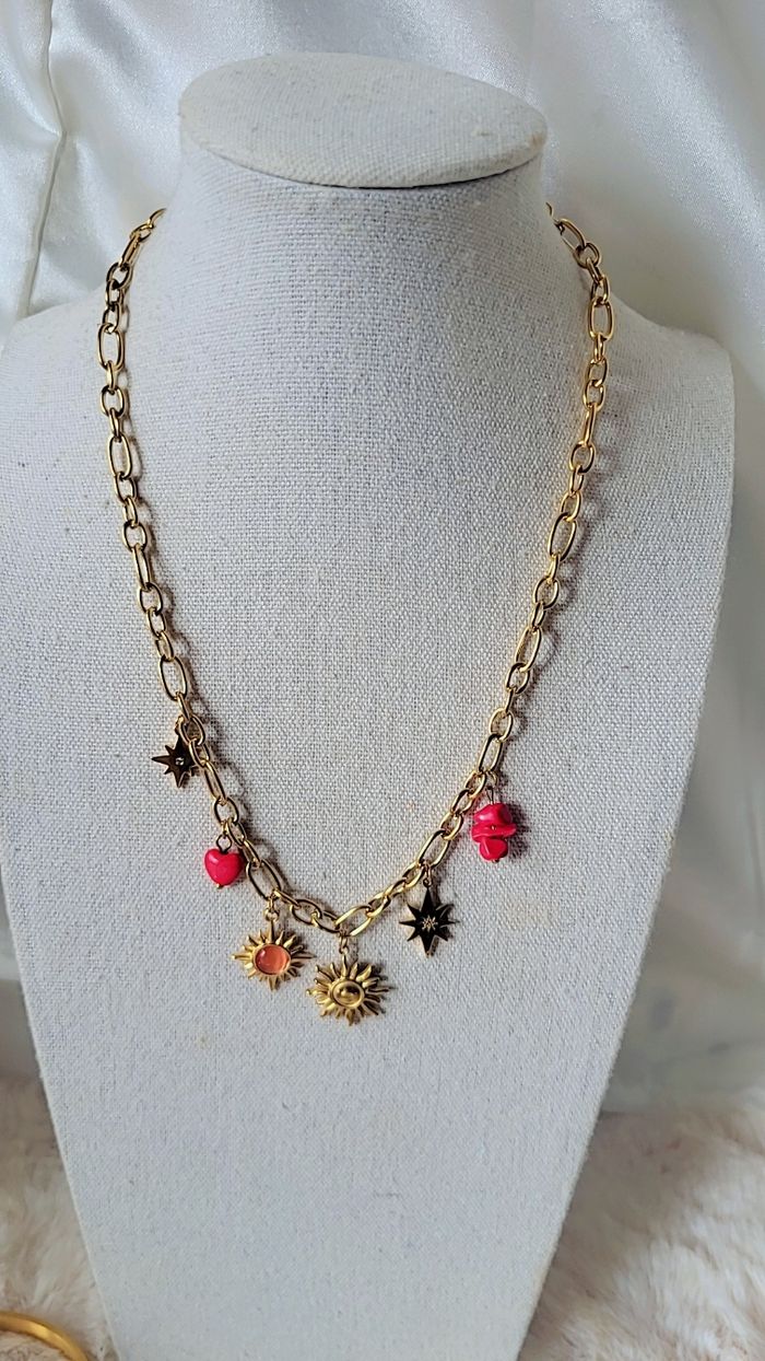 Collier breloque acier inoxydable - photo numéro 3