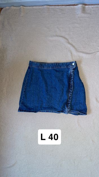 Jupe en jean 40
