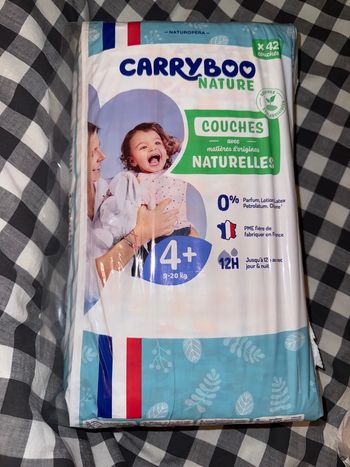 Couches taille 4+ Carryboo