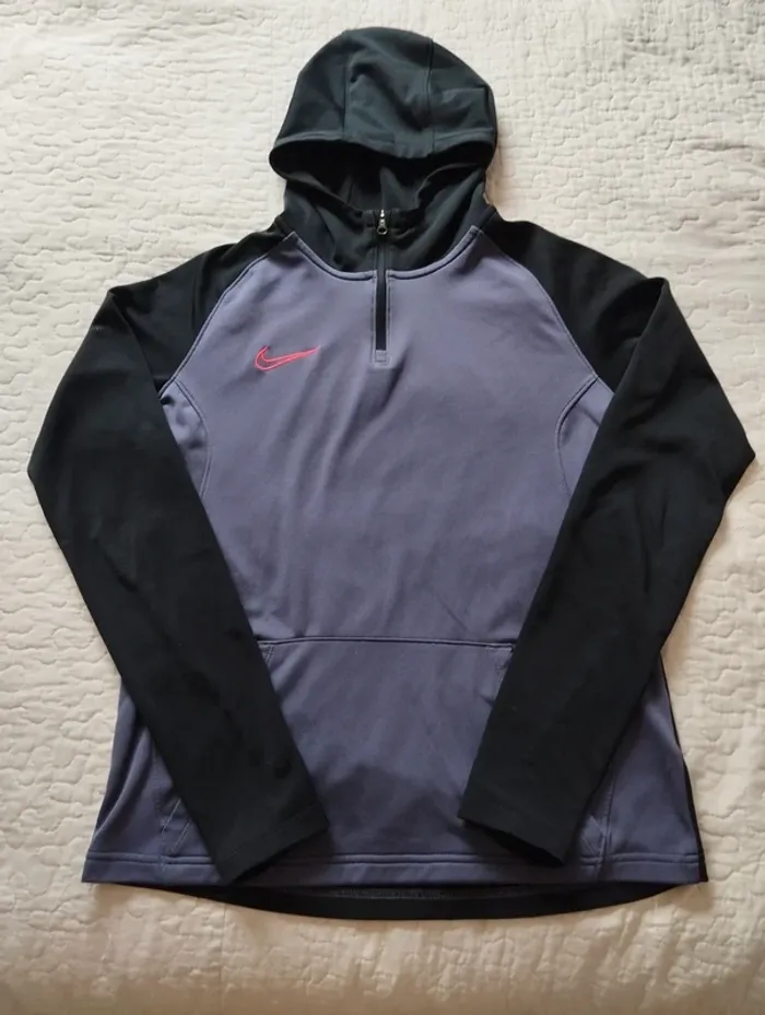 Haut de survêtement DRI - FIT avec capuche de la marque Nike taille S homme - photo numéro 2