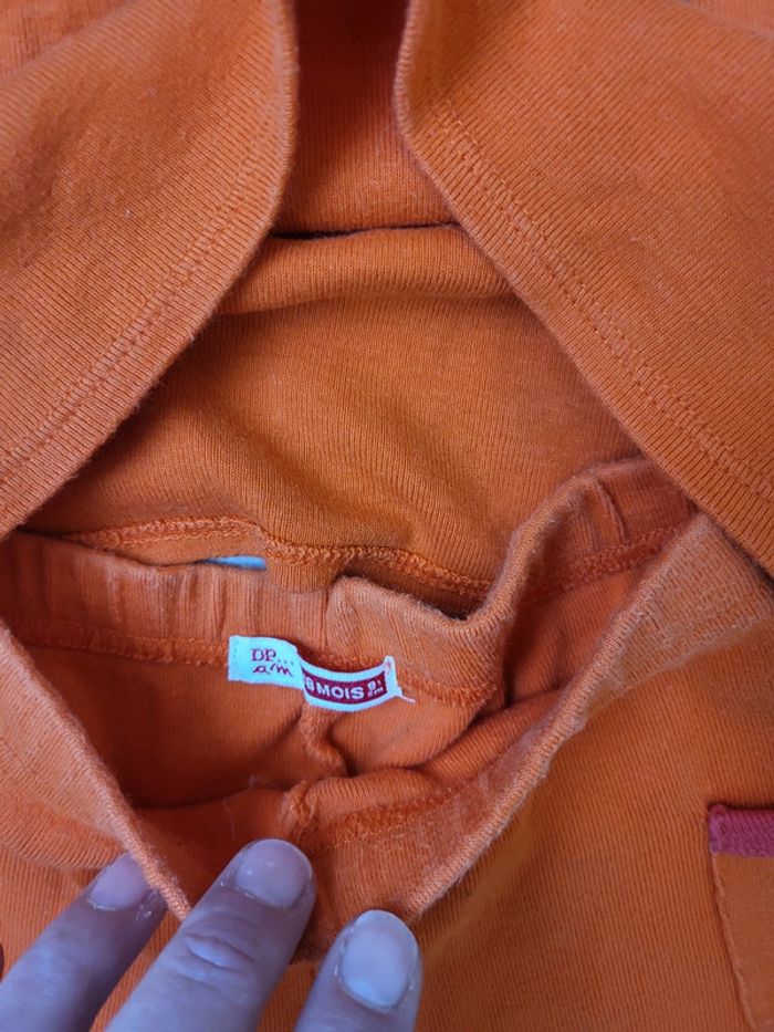 Pyjama short avec attaché par pression 18 mois - photo numéro 4