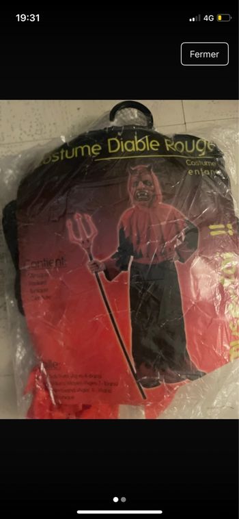 Déguisement diable
