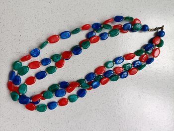 Collier trois rangs vintage