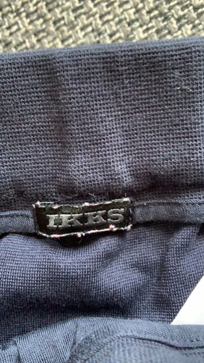 Jupe bleue marine matelassée, IKKS, 5 ans, comme neuve - photo numéro 3