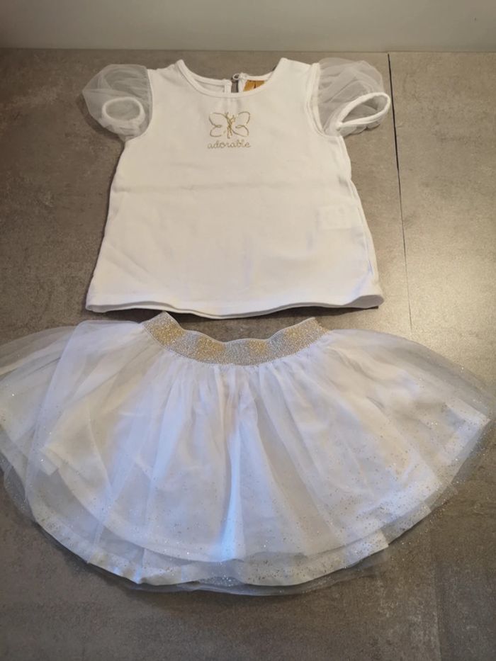 Ensemble été fille 6 mois