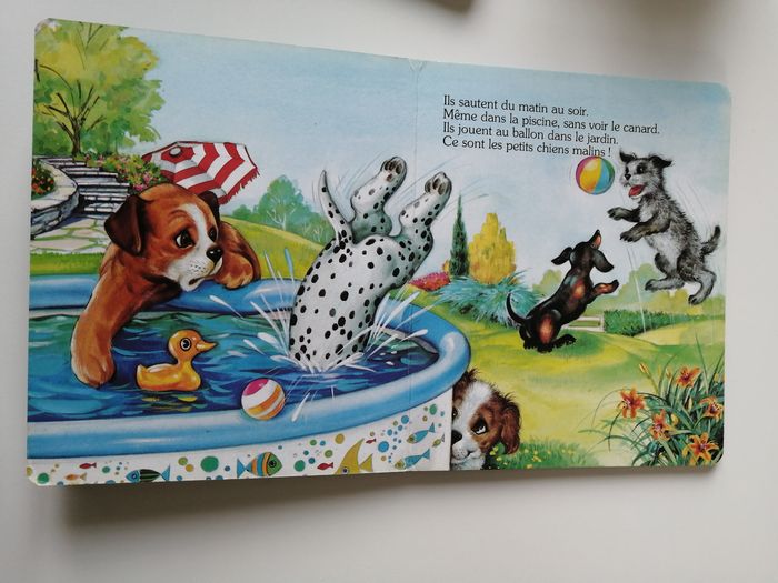 lot livre et peluche chien - photo numéro 3