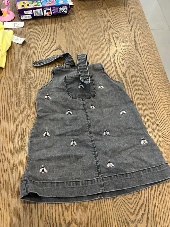 Robe salopette 3 ans