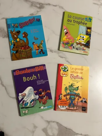 Lot de 4 livres