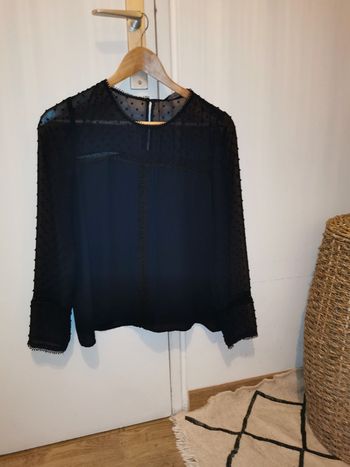 Chemisier semi transparent