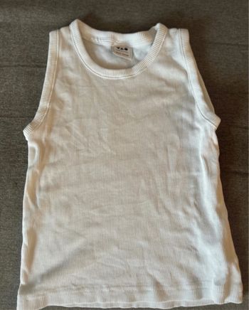 Débardeur blanc 4 ans