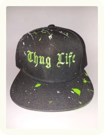 Casquette snapback US thug life neuve