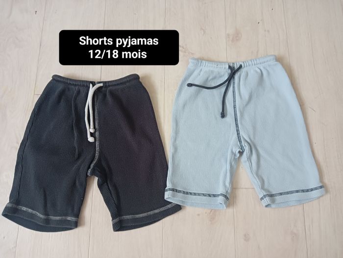 Lot 2 bas pyjamas short 12/18 mois - photo numéro 10